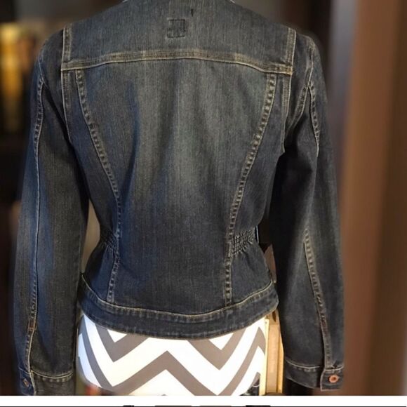 GAP SMALL Stretch Denim Jacket Excellent Condition - Picture 3 of 7